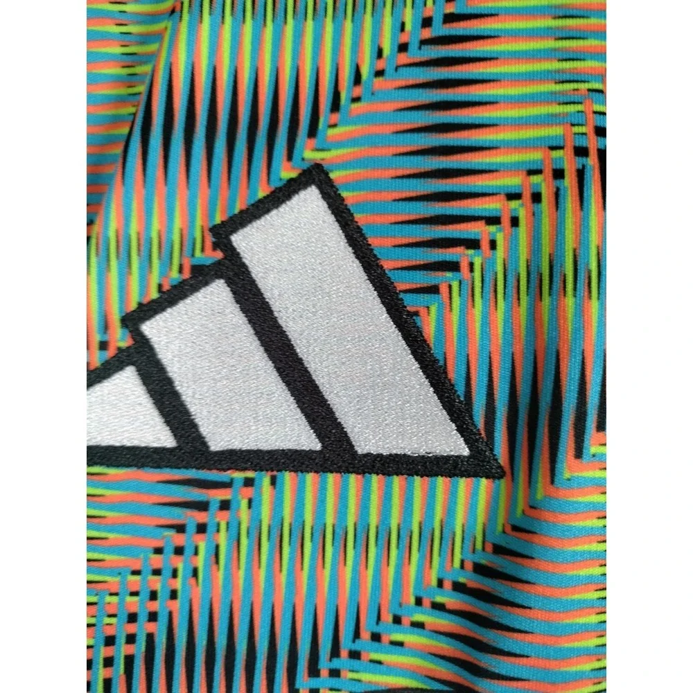 adidas Atlanta United FC MLS Jersey Mens Small NWT Neon Geometric Psychedelic S